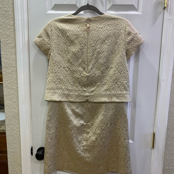 Tory Burch gold dress EUC - Picture 5 of 7